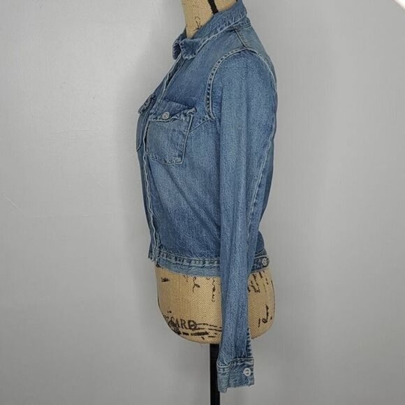 Elizabeth and James Denim Jacket Small Classic Designer - Picture 2 of 13
